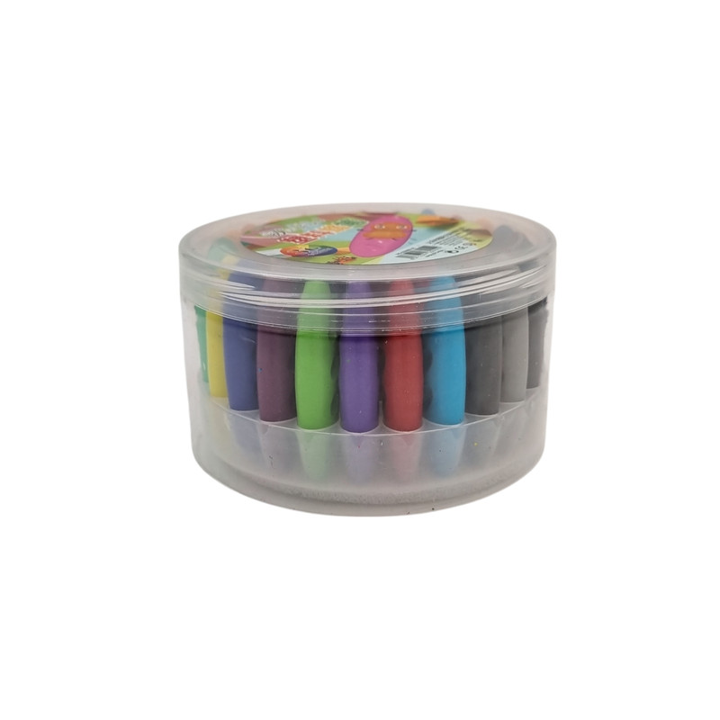 مداد شمعی 36 رنگ مدل جادویی طرح بادومی