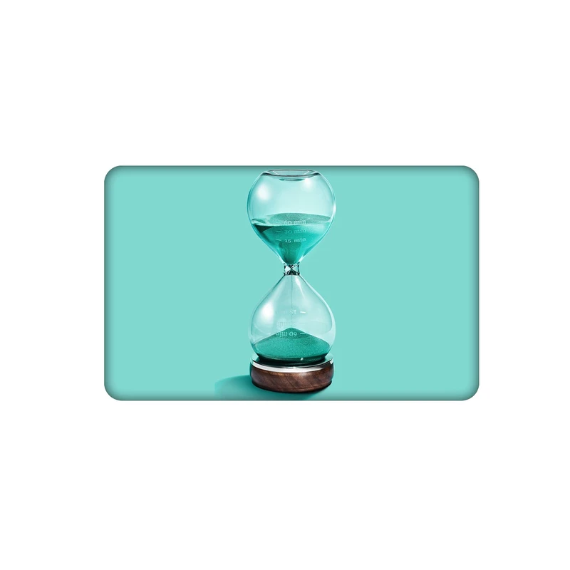 استیکر کارت مدل سام نگار طرح ساعت شنی کد SP877