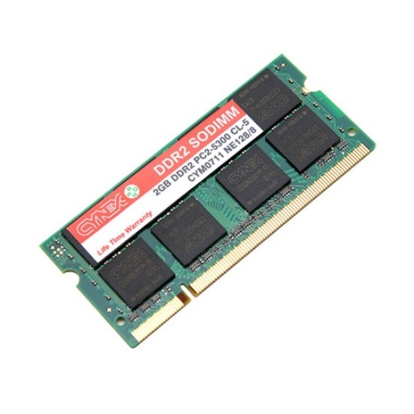 رم لپتاپ DDR2 تک کاناله 667 مگاهرتز CL5 ساینیکس مدل PC2-5300 ظرفیت 2 گیگابایت