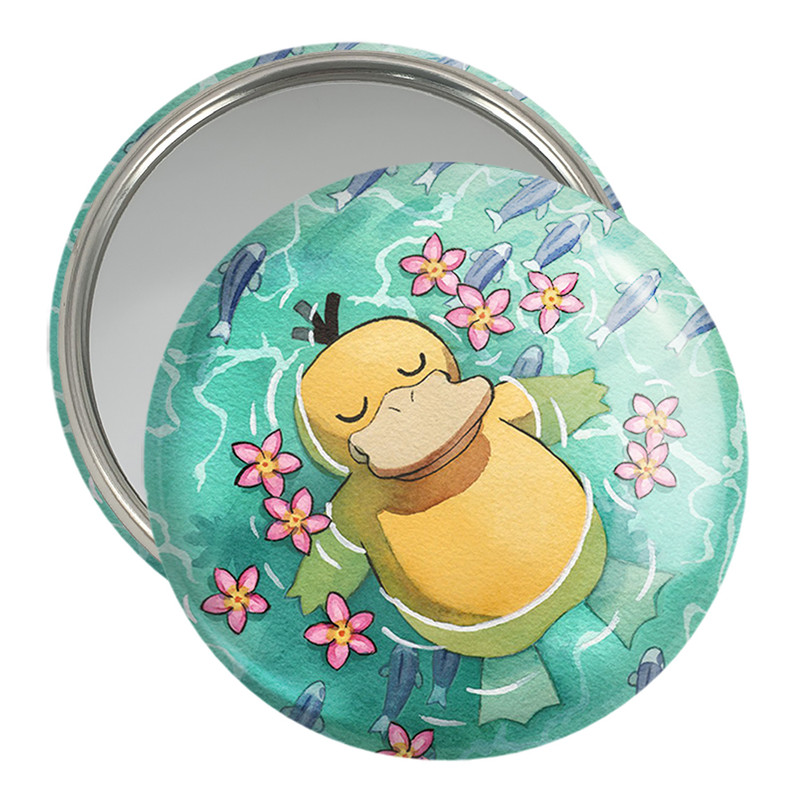 آینه جیبی خندالو مدل بازی پوکمون (pokemon) کد 32702