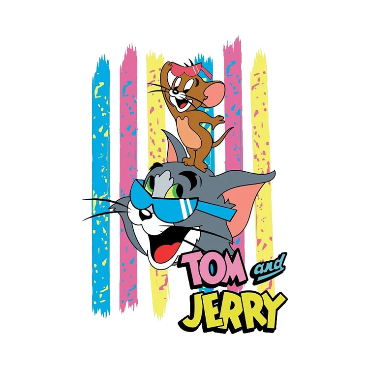 استیکر پارچه و لباس پاد آفرین مدل تام وجری کد 52