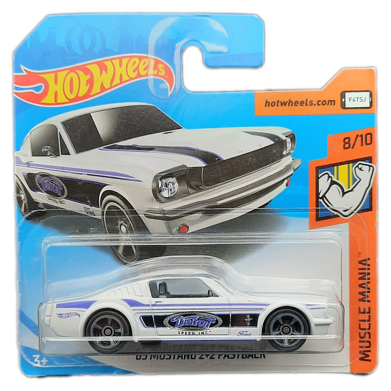 ماشین بازی هات ویلز مدل 85 MUSTANG 2+2 FASTBACK