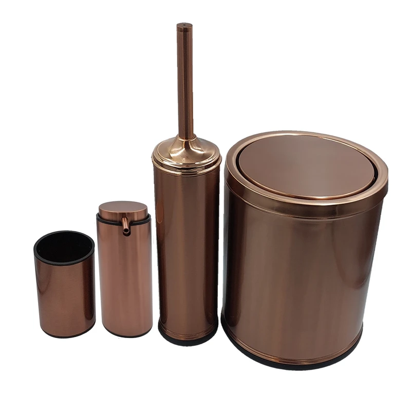 ست سرویس بهداشتی 4 پارچه مدل گرد