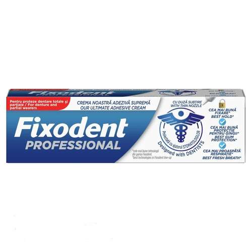 چسب دندان مصنوعی فیکسودنت مدل PROFESSIONAL وزن 40 گرم