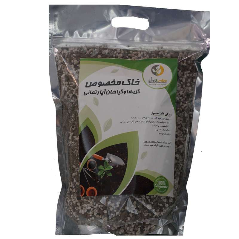 خاک مهر و ماه کد 002 حجم 6 لیتر خاک مهر و ماه کد 002 حجم 6 لیتر