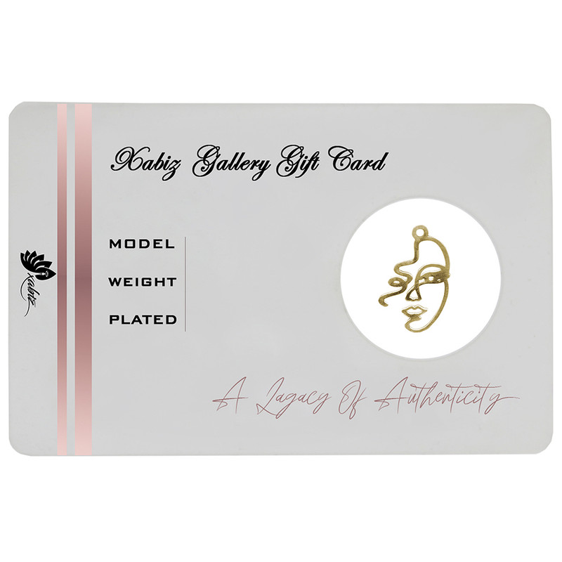 طلا گرمی 18 عیار ژابیز مدل صورت g20