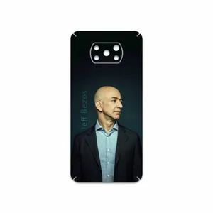 MAHOOT Jeff Bezos Cover Sticker for Xiaomi Poco X3 NFC