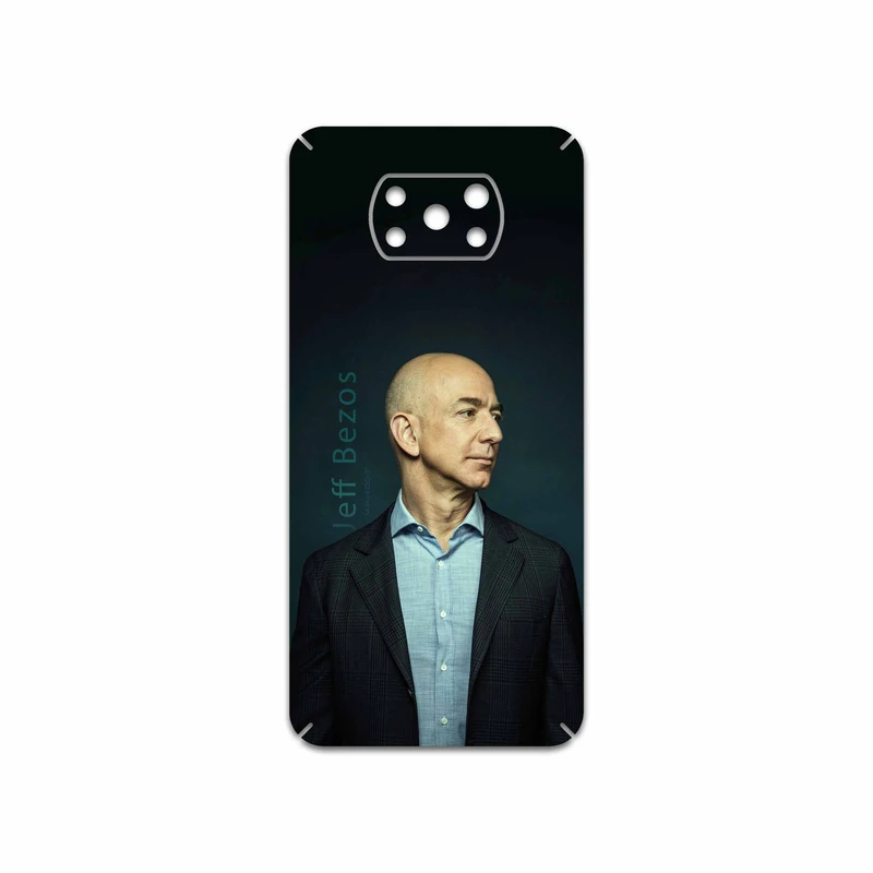 برچسب پوششی ماهوت مدل Jeff Bezos مناسب برای گوشی موبایل شیائومی Poco X3 NFC