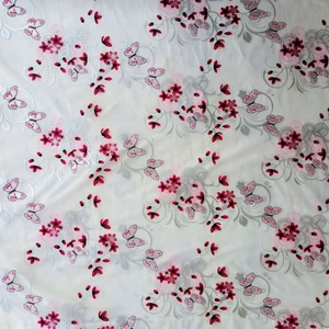 سفره 4 نفره طرح گل و پروانه کد soita11 سایز 99x99 سانتی متر