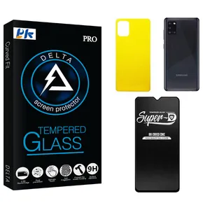 PK Delta Screen Protector For samsung a31 With Back Protector