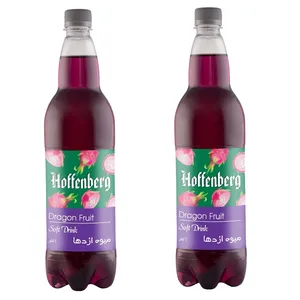 نوشیدنی گازدار هوفنبرگ با طعم میوه اژدها - 1 لیتر بسته 2 عددی