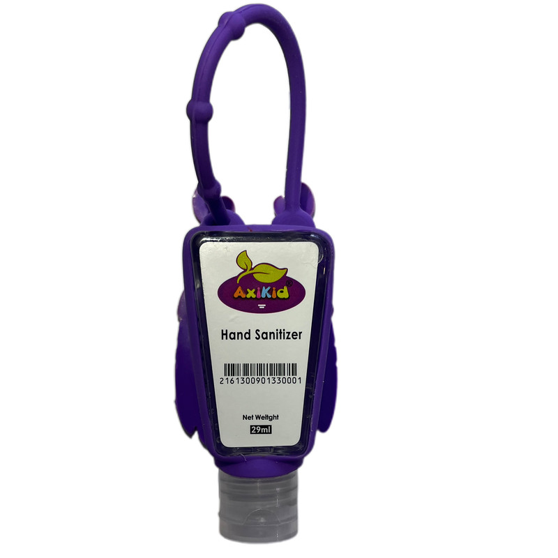 ژل ضدعفونی کننده دست آکسیکید مدل جغد شاخ دار آویزدار حجم 29 میلی لیتر بسته 30 عددی
