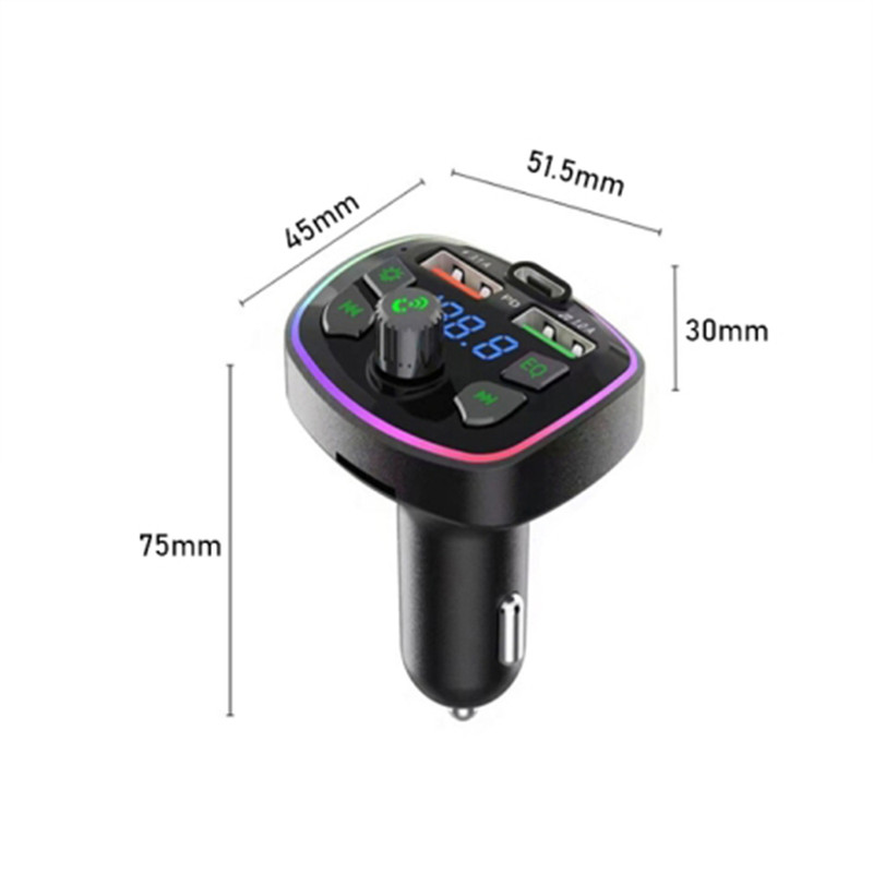 پخش کننده اف ام خودرو مدل Q7 کد فست شارژ طرح PD