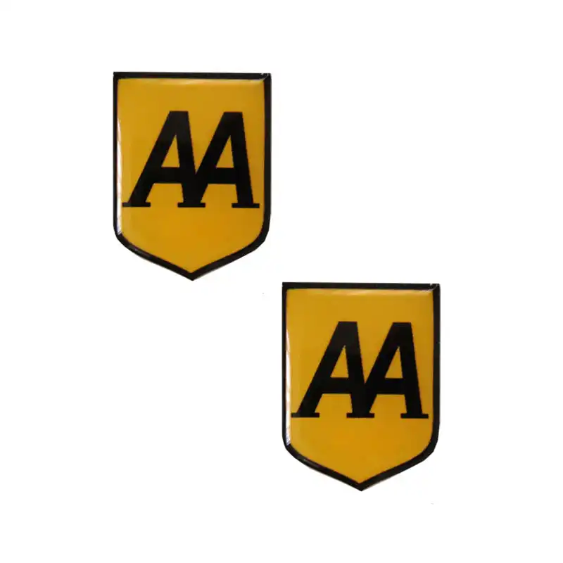 برچسب خودرو کد 230 طرح AA مجموعه 2 عددی