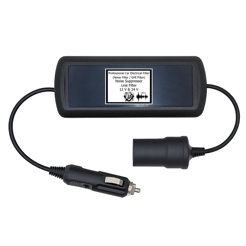 محافظ برق شارژر فندکی مدل ANTI NOISE ELC طول 100 سانتی متر