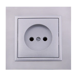 پریز برق ایفاپل مدل LOGUS90 METALLO کد 90910TIA/21121/90621