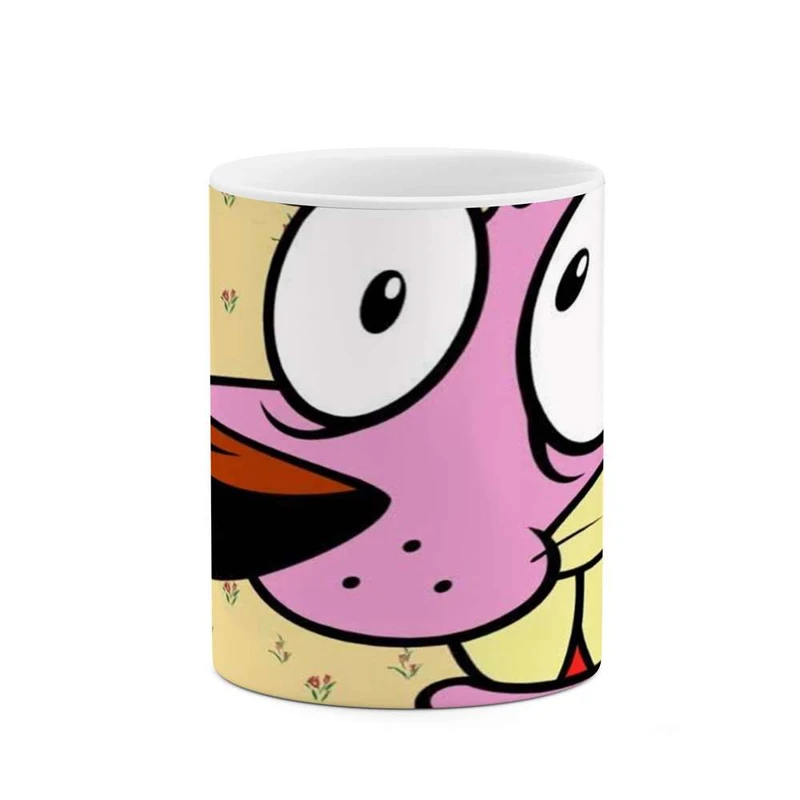ماگ کاکتی مدل کارتون Courage The Cowardly Dog کد mgh22419