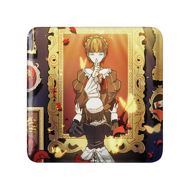 مگنت خندالو طرح بازی اومینکو (Umineko) مدل مربعی کد 34623