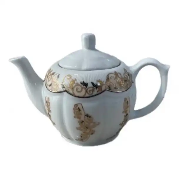 قوری توس چینی مدل گرد کد SM6