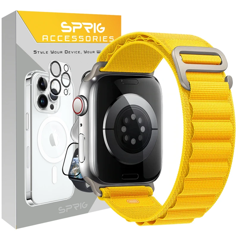 بند اسپریگ مدل Loop Alpine NC مناسب برای اپل واچ Ultra / Ultra 2 49mm