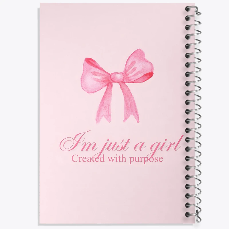 دفتر لیست خرید 50 برگ خندالو طرح پاپیون صورتی کد N4719