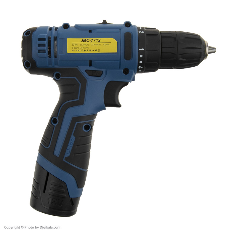 مجموعه 27 عددی دریل پیچ گوشتی شارژی جاب مدل JBC-7712