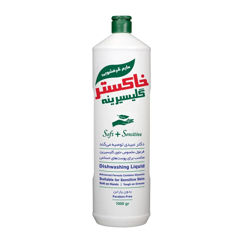 مایع ظرفشویی خاکستر مدل White حجم 1000 گرم