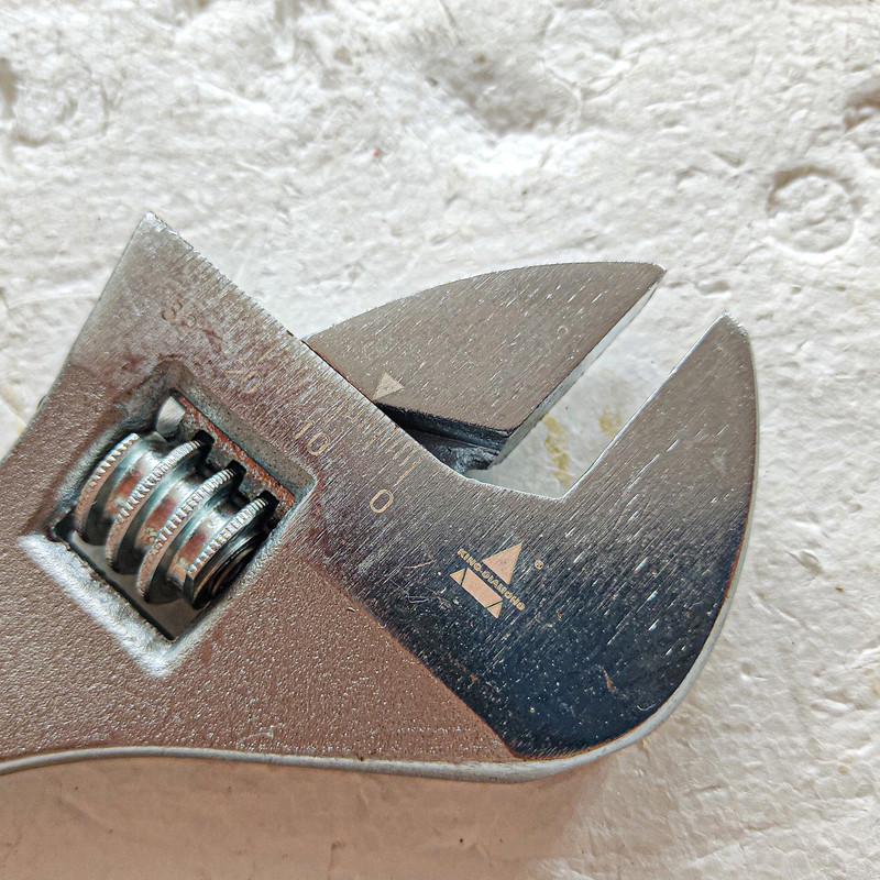 آچار فرانسه کینگ دیاموند مدل SSEF 7851 سایز 12 اینچ