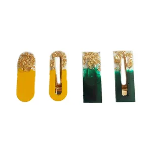 گیره مو دخترانه مدل رزینی مجموعه 4 عددی