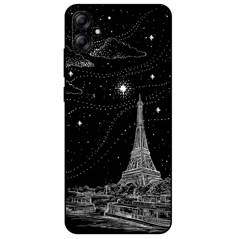 کاور مگافون طرح ایفل مدل 8107 مناسب برای گوشی موبایل سامسونگ Galaxy A04e / F04