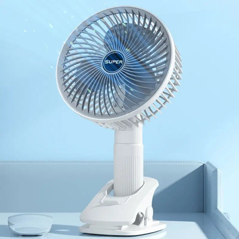 پنکه شارژی مدل Circulation Clamp Fan ظرفیت 1200 میلی آمپر ساعت در ارزانترین فروشگاه اینترنتی ایران ارزان