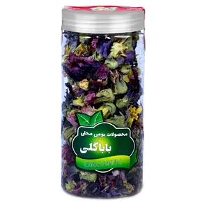 دمنوش گل ختمی رنگی ممتاز باباگلی - 55 گرم
