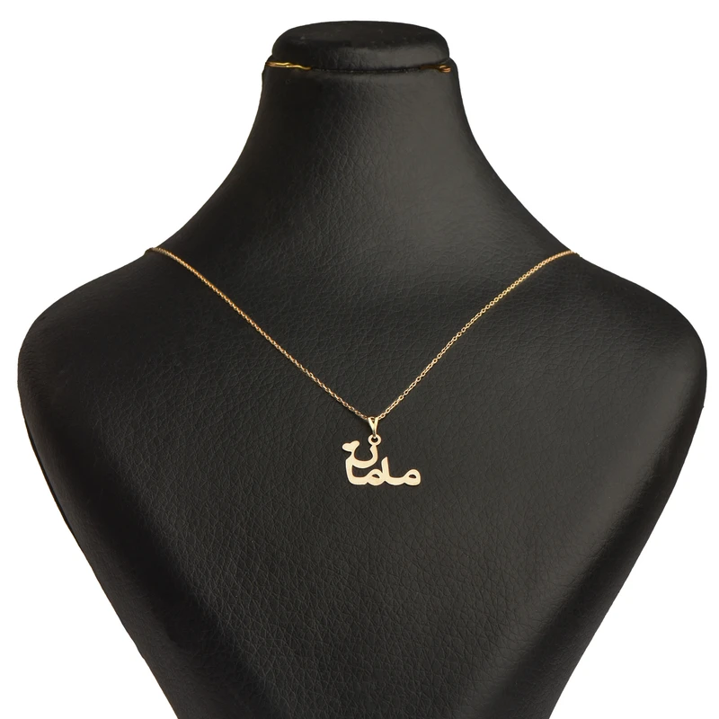 گردنبند طلا 18 عیار زنانه فرشته مدل مامان کد WNLZ-000690