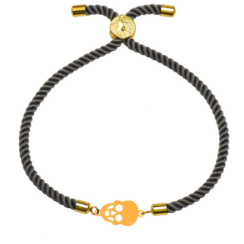 دستبند طلا 18 عیار زنانه الن نار مدل اسکلت کد ELN101766