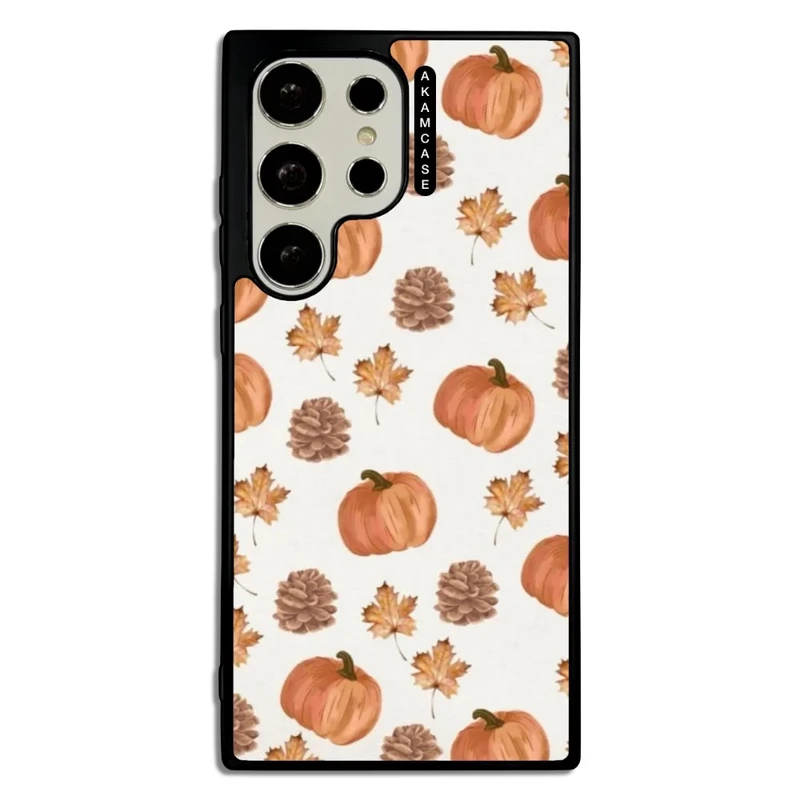 کاور آکام مدل AMC-WSGS23U-PUMPKIN-9 مناسب برای گوشی موبایل سامسونگ Galaxy S23 Ultra