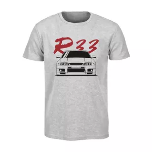 تی شرت آستین کوتاه پسرانه مدل GTR R33
