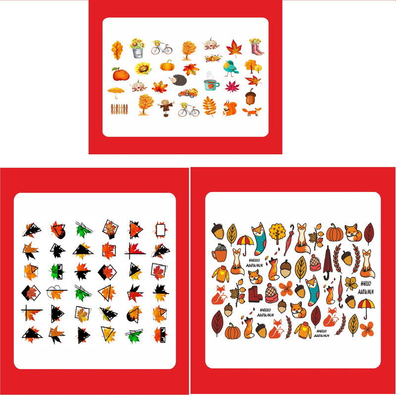 استیکر طراحی ناخن مدل 01 مجموعه 3 عددی