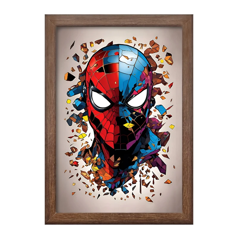 تابلو خندالو طرح مرد عنکبوتی (Spider Man) کد F6928