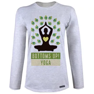 تی شرت آستین بلند زنانه 27 مدل Community Yoga کد MH1535