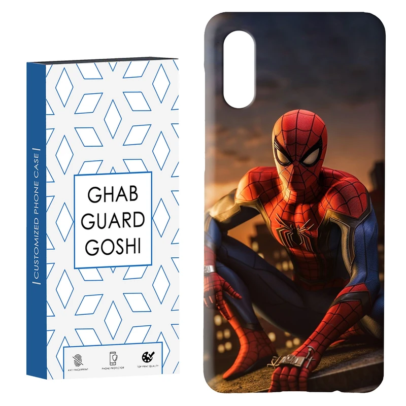 کاور قاب گارد گوشی طرح مرد عنکبوتی کد Dimo-284 مناسب برای گوشی موبایل سامسونگ Galaxy A02 / M02