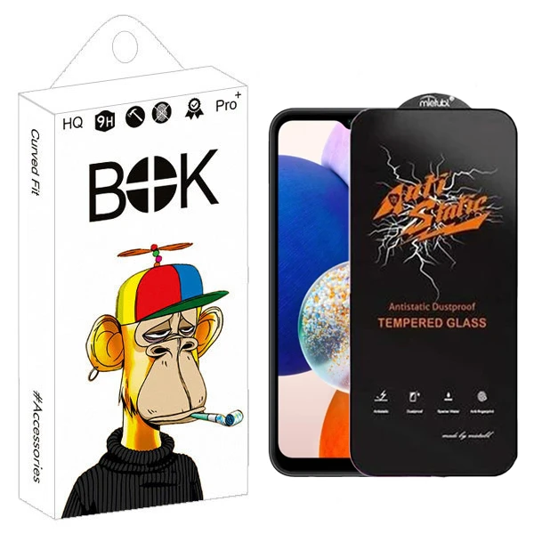 محافظ صفحه نمایش بوک مدل Antistatic Pro مناسب برای گوشی موبایل سامسونگ galaxy A14