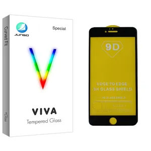 Junbo Viva Glass Screen Protector For Apple ایفون 6 پلاس