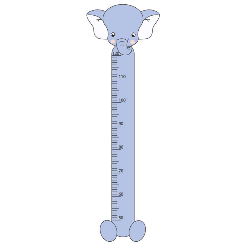 استیکر اندازه گیری کودک باروچین مدل فیل کد 351