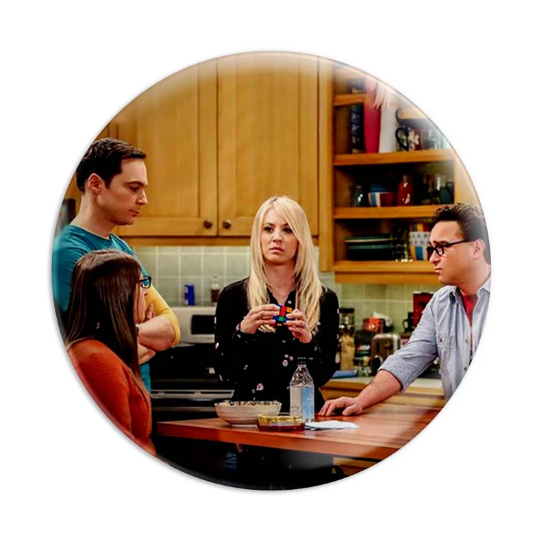  مگنت پرمانه طرح big bang theory کد pmag.14215