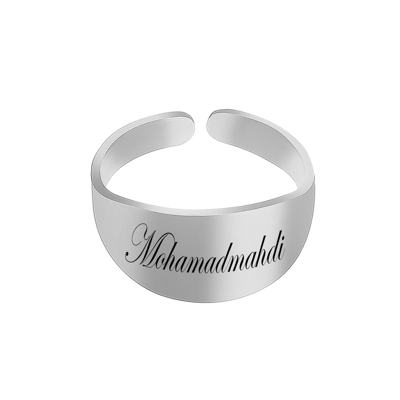 انگشتر مردانه لیردا مدل اسم محمدمهدی astl 123