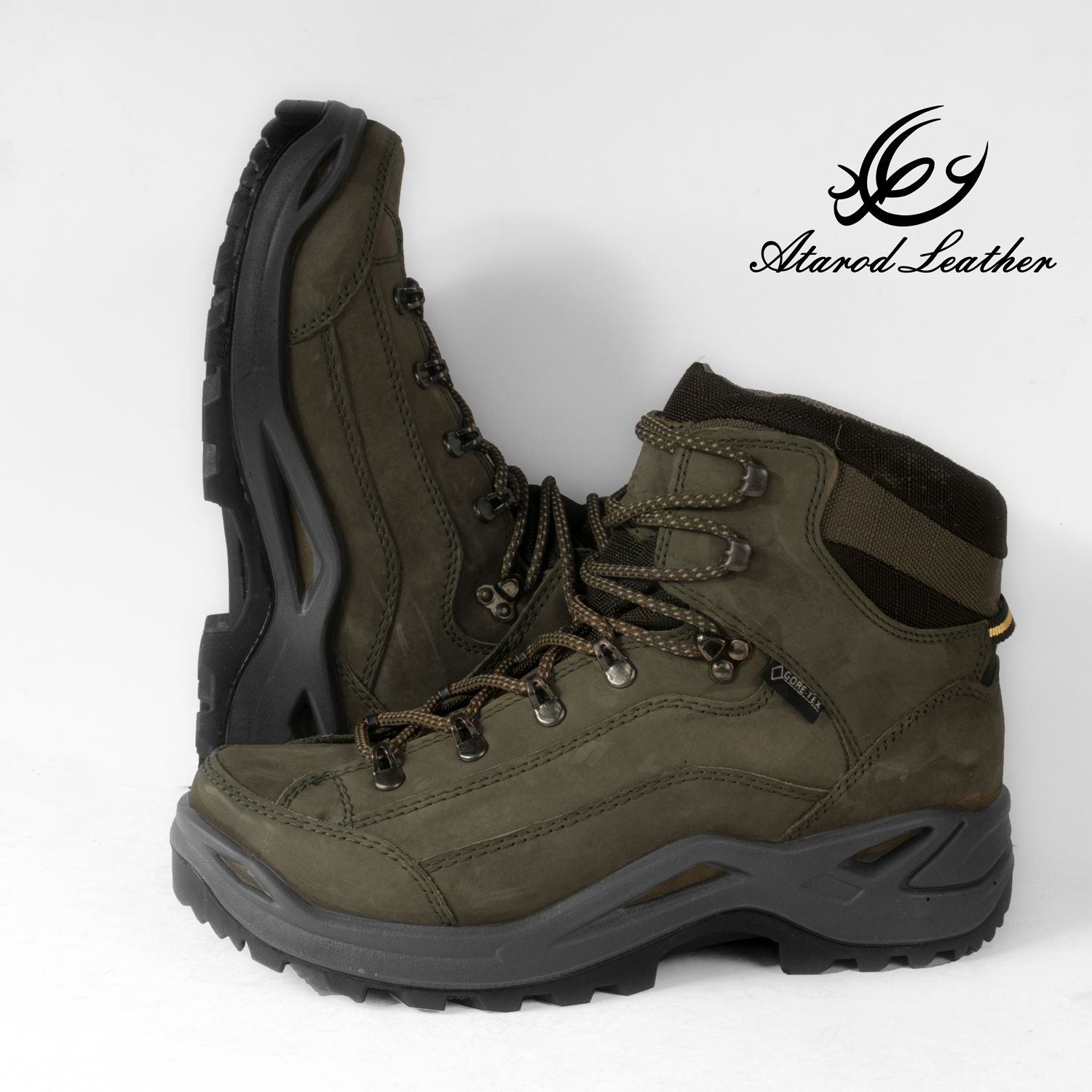 کفش کوهنوردی چرم عطارد مدل چرم طبیعی کد SHK06 -  - 5