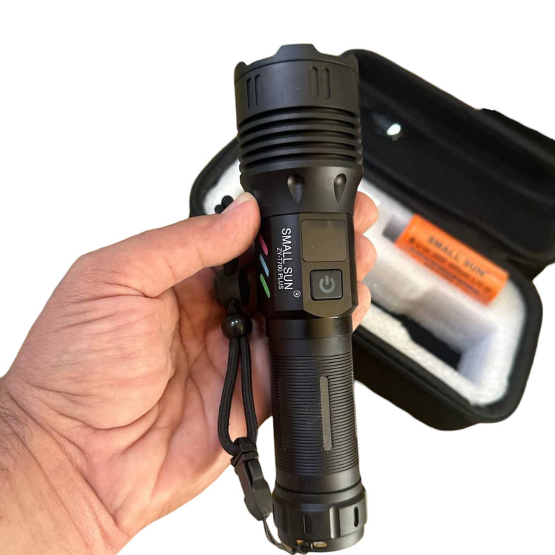 چراغ قوه دستی اسمال سان مدل zy-t700 plus با نور مهتابی