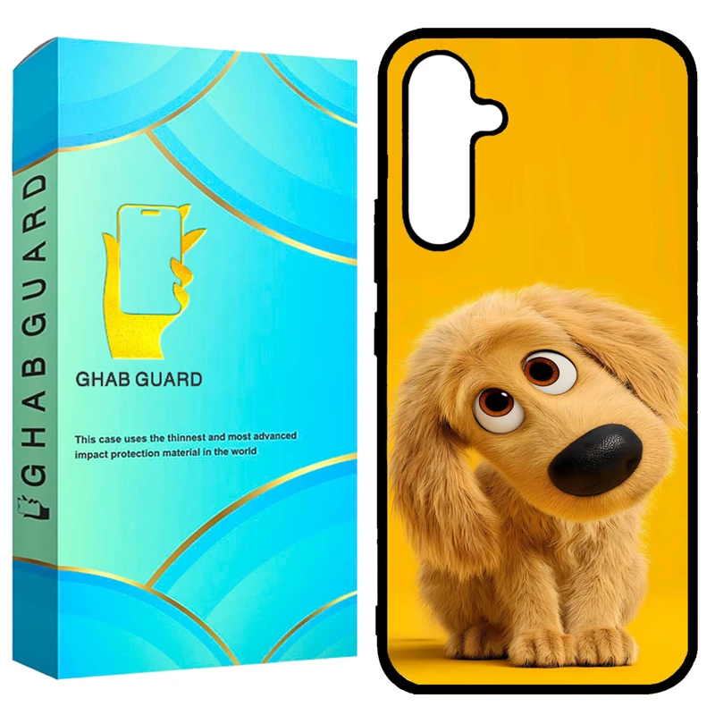 کاور قاب گارد طرح سگ مدل GCHPA54 مناسب برای گوشی موبایل سامسونگ  Galaxy A54 5G