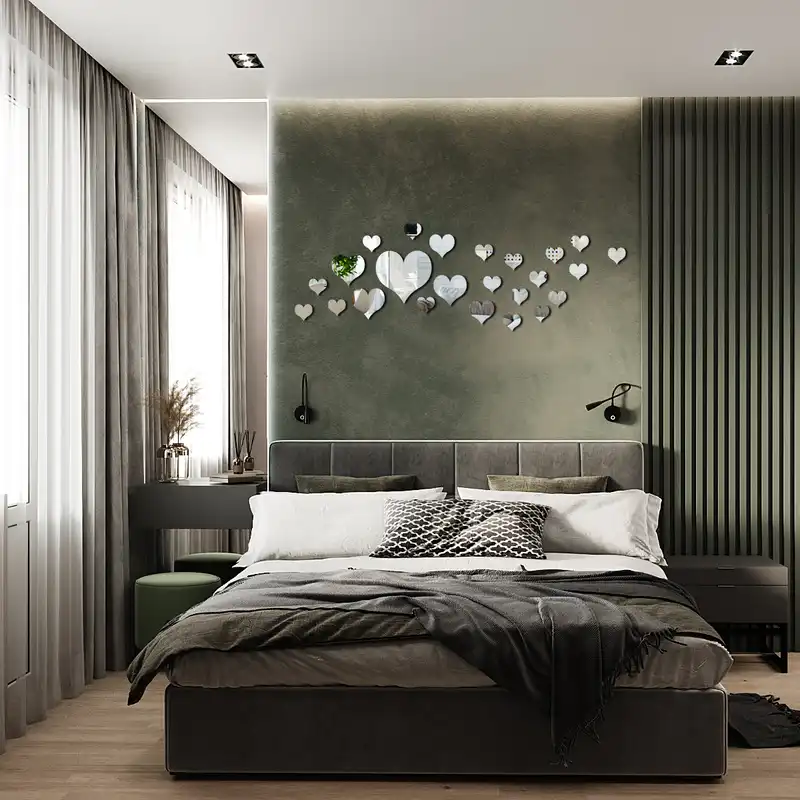 آینه اِلِنسی مدل قلب