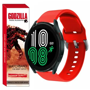 بند گودزیلا مدل Silicon-SQ مناسب برای ساعت هوشمند سامسونگ Galaxy Watch4 40mm